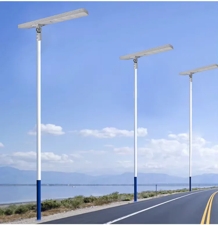 TR248 Series Solar Street Light — product detail 8/8 · IP66 all-in-one solar street light, 4-7 m pole, SMD 3030 72-144 LED, 5V/30-60W panel
