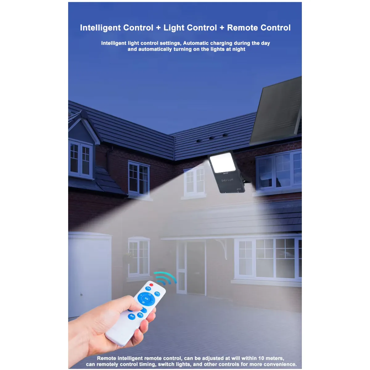 BW Series Solar Flood Light — product detail 6/10 · solar street light