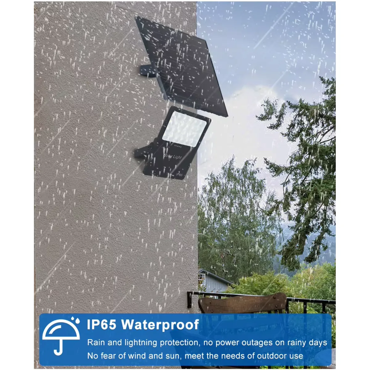 BW Series Solar Flood Light — product detail 7/10 · solar street light
